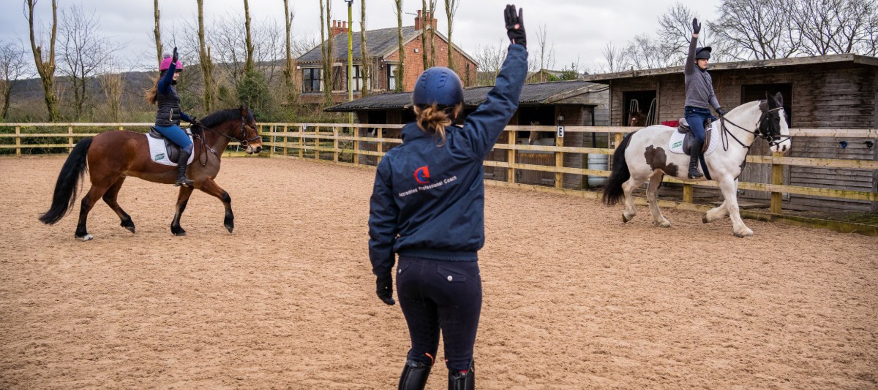 BHS Accredited professional coach in lesson