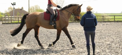 BHS Accredited professional coach in lesson