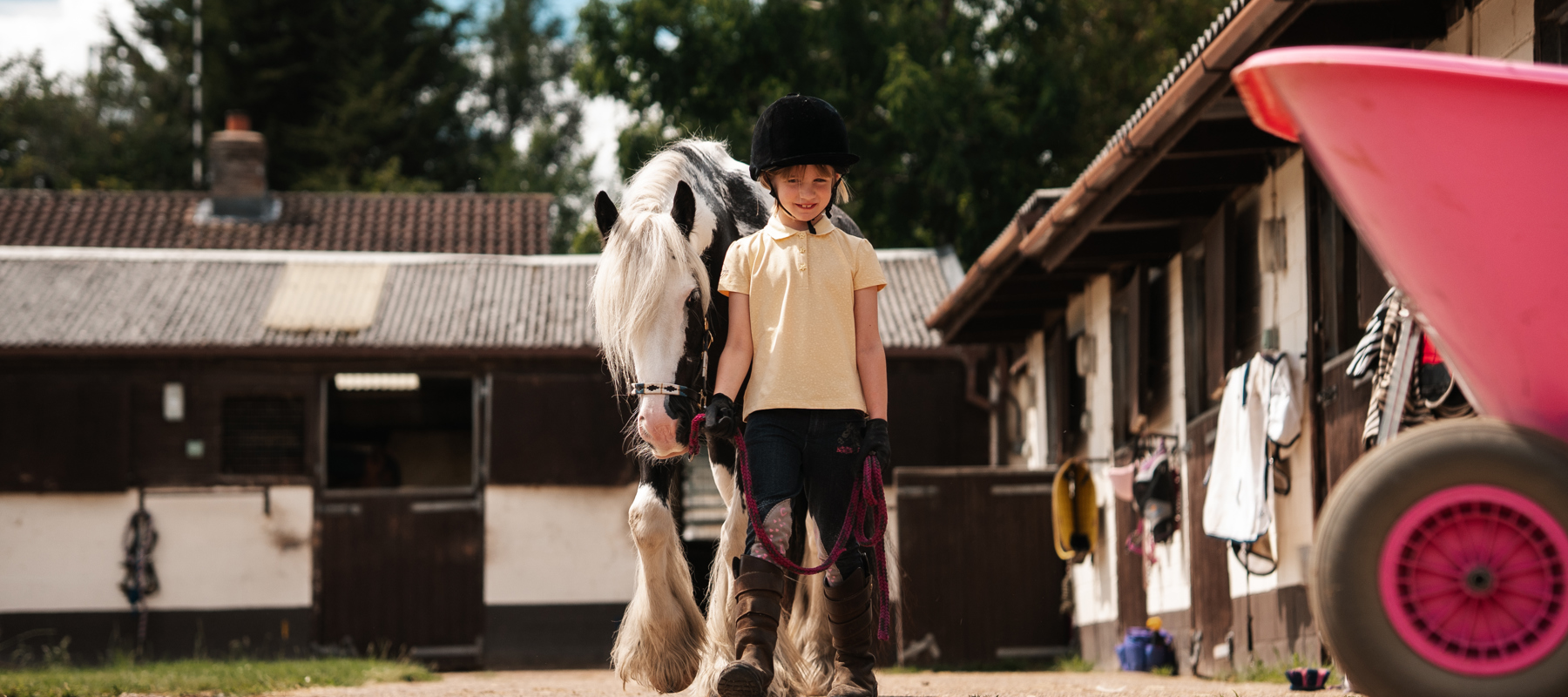 BHS Swallowfield Child Leading Pony
